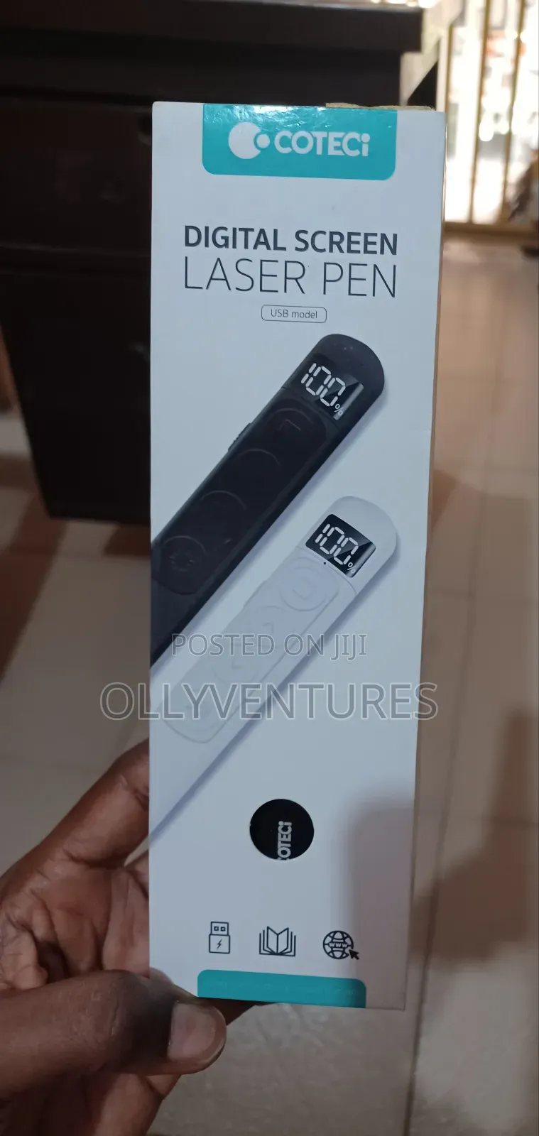 Coteci Digital Screen Laser Pen Usb Model