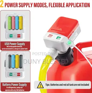 Auto-Stop Automatic Fuel Transfer Pump