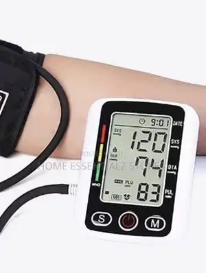 Digital Arm Blood Pressure Monitor With Voice Reports and Backlight