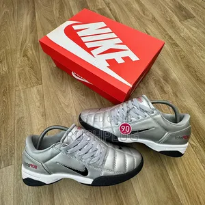 Nike Total “ Metallic Sliver “ Luxury Sneakers