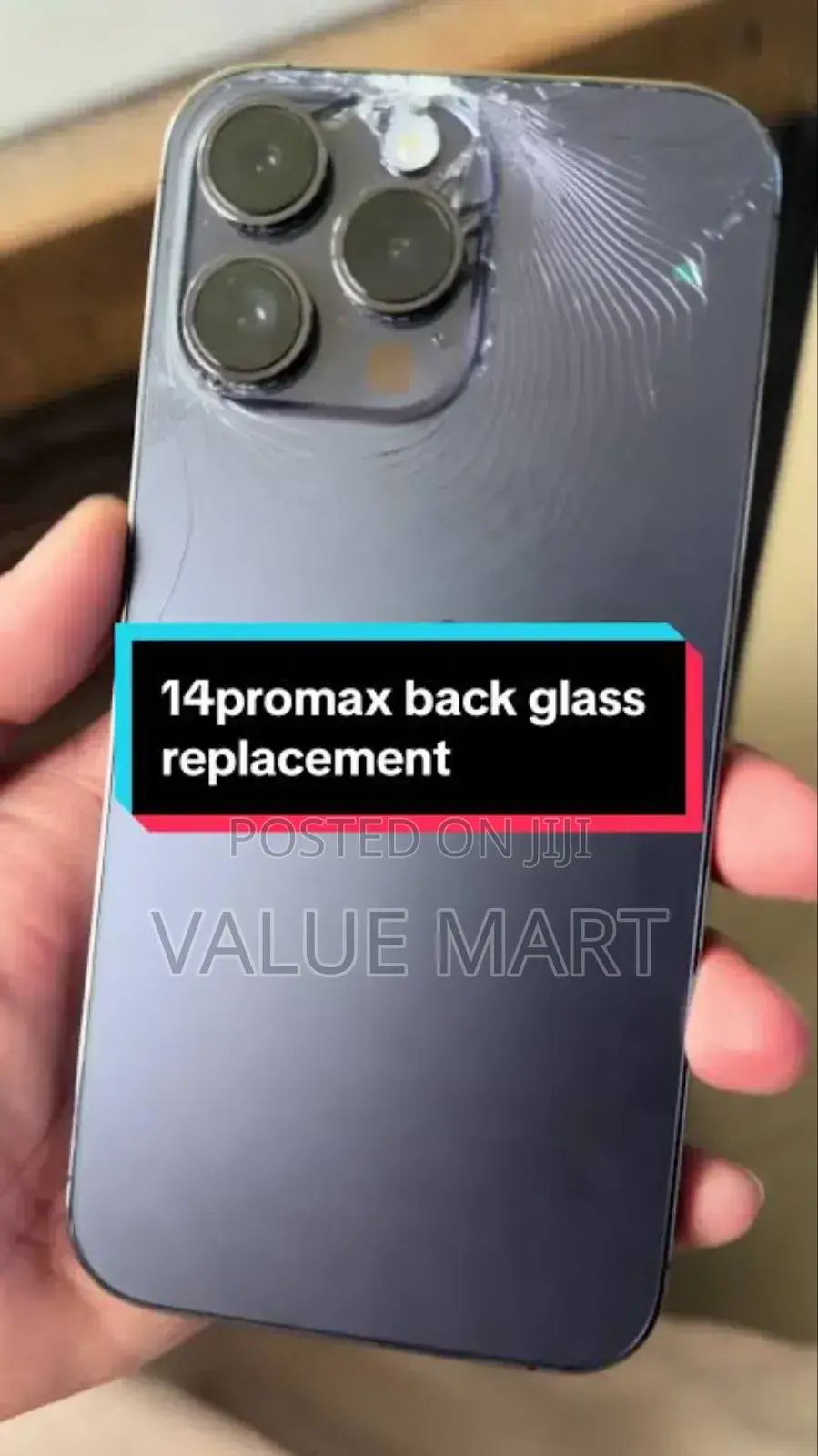 iPhone 14 Pro Max Back Glass Screen Replacement