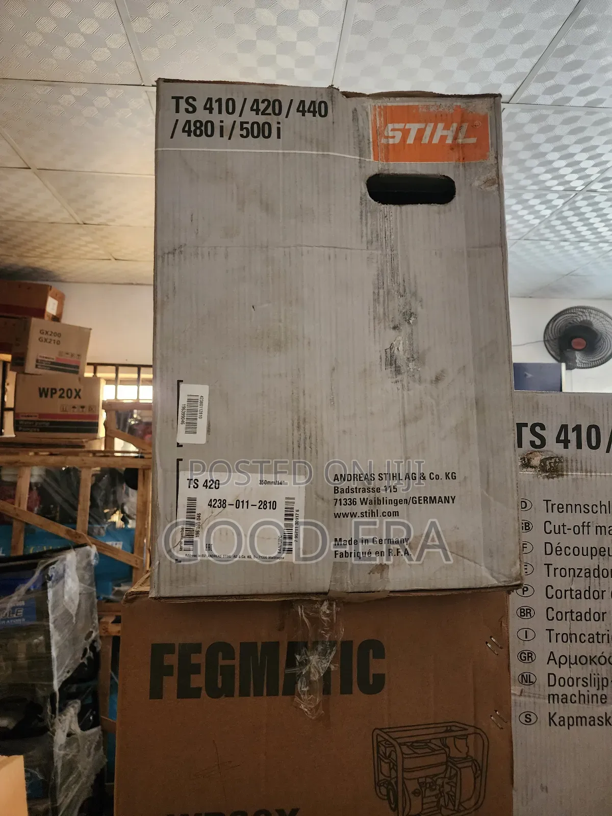 Stihl Ts 420 Cutting Machine 14inchs