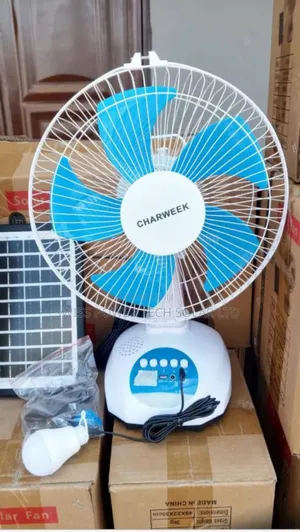 Solar Table Fan