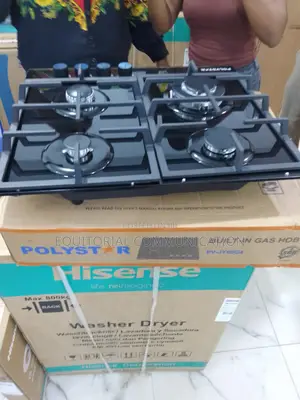 Polystar 4 Burner Gas Hob With Easy Ignition PV-JY60G4