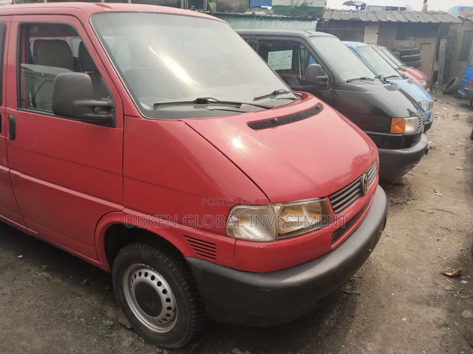 Volkswagen Transporter 2005 Red