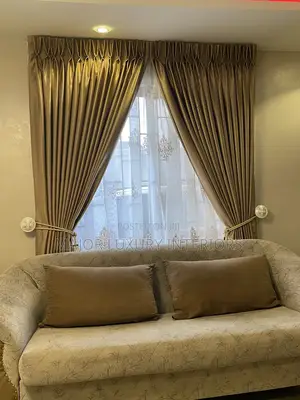 Best Quality Turkey Curtains And Inner With Non-authomated Track Rail