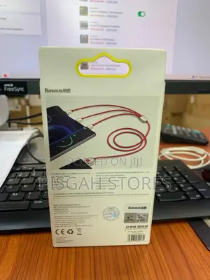 Baseus One-for-Three Data Cable Usb to M+L+C