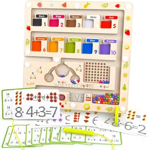 Early Education Calculation Colour Classification Magnetic Beads