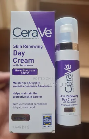 Cerave Skin Renewing Day Cream With Spf 30 Sunscreen - 50g