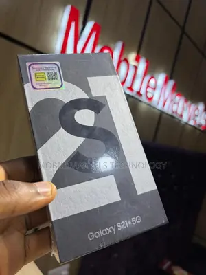 New Samsung Galaxy S21+ 5G 256 GB Black