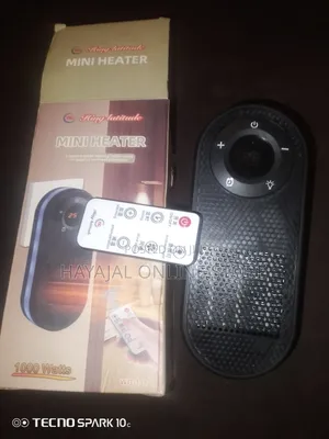 Mini Room Heater With Remote Control
