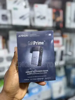 Anker Ganprime Power Bank 2-in-1 Portable Charger, 10,000mah 30w Usb-c