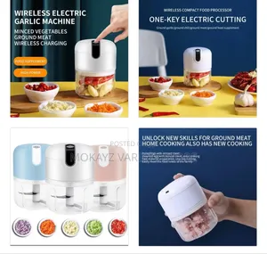 Rechargeable Mini Multipurpose Chopper/Garlic Masher