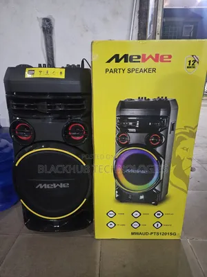 Mewe Party Speaker Mwaud-Pts1201sg With Microphone