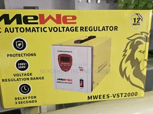 Mewe 2000w Stabilizer Mwees-Vst2000, Digital Display,Voltage Protector