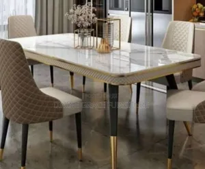 Marble Top Dinning Table And Chairs