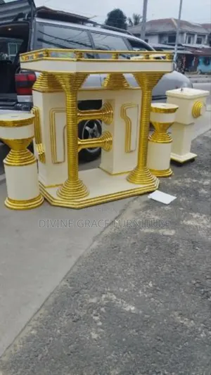 Executive Church Pulpit And Accessories