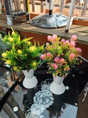 Golden Flower Vase Available