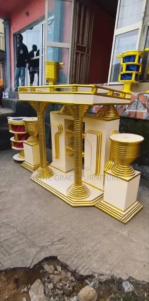 Executive Church Pulpit And Accessories