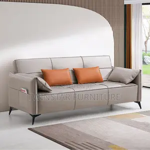 New Modern Leather Multifunctional Sofa Bed