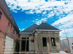 Gerrald Roof With PVC White Gutter