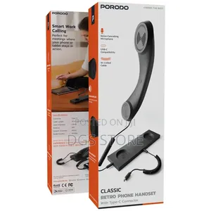Porodo Classic Retro Phone Handset