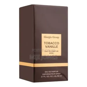 Giorgio Tobacco Vanille Edp 80ml *Unisex * Brand New & Sealed