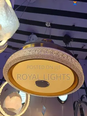 Fan And Bluetooth Chandelier