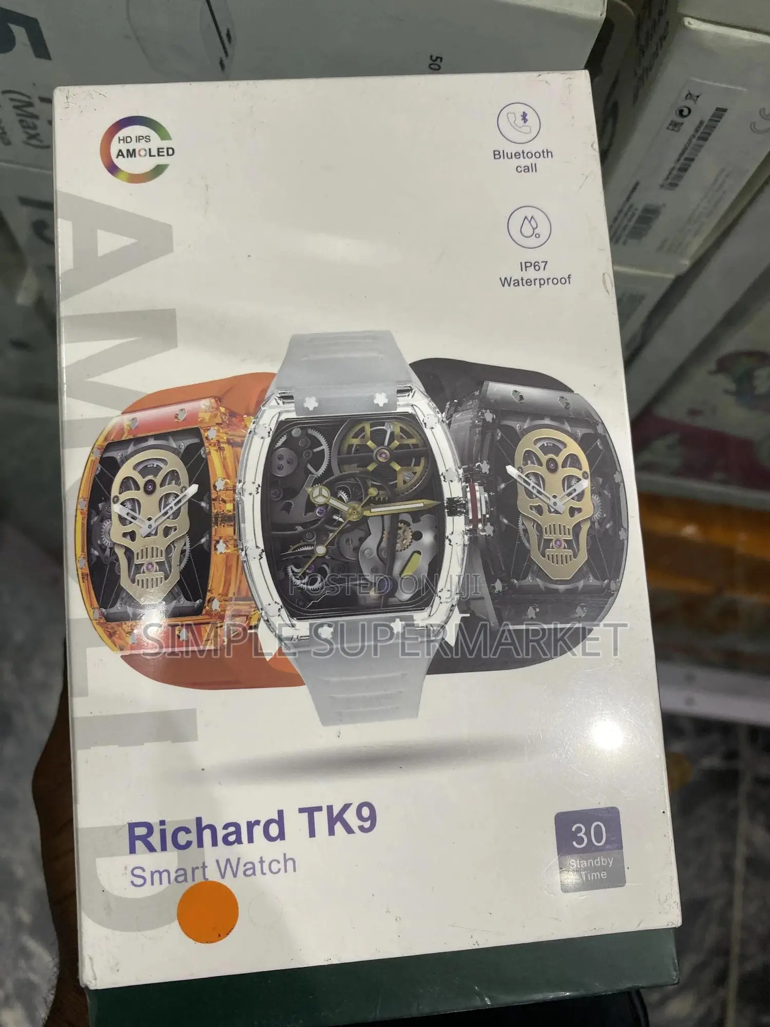 Richard Mille Waterproof Smart Watch