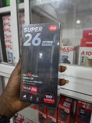 New Itel S26 Ultra 256 GB Gold