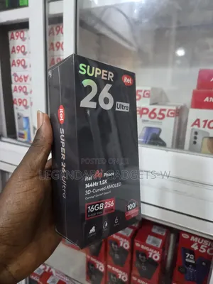 New Itel S26 Ultra 256 GB Gold