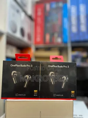 Oneplus Buds Pro 3 Smart Adaptive Noise Cancellation Earbuds - Black