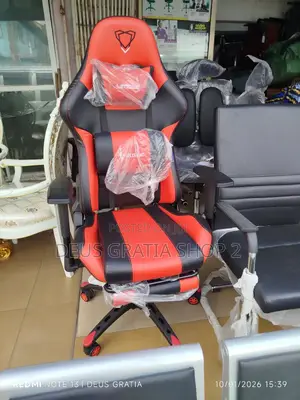 Black and Red Gaming Chair for Tiktok