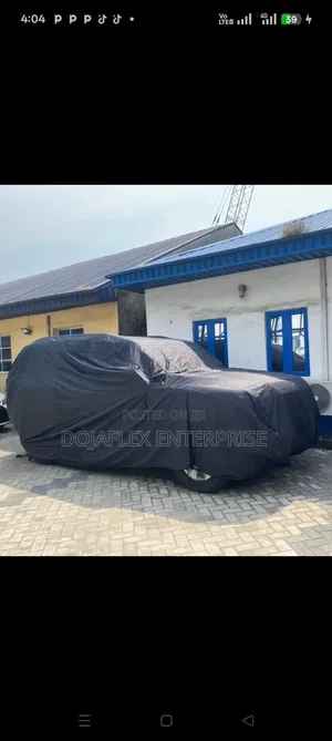 Original Car Cover and Jeep