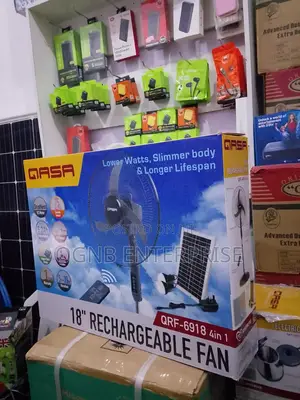 18" Qasa 4 in 1 Rechargeable Fan QRF 6918