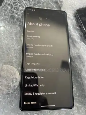 Google Pixel 7 Pro 256 GB White