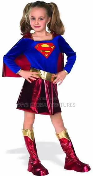 Superheroes Supergirl Costume for Children
