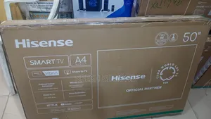 Hisense 50 Inch Smart Tv A4q Series, Big Screen, Smart Experience