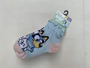 Bluey Kids Ankle Socks 3 Pack Size 2-3 Yrs 4-5 Yrs