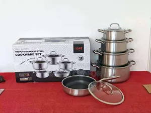 Tri Ply Stainless Steel Cookware
