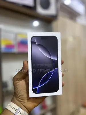 New Apple iPhone 16 Pro Max 256 GB Black
