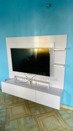 Space Saving 5 by 5 Tv Console Design