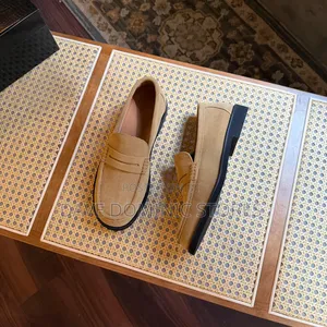 The Brown Split Suede Loafers