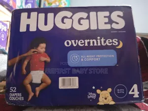 Huggies Overnight Size 4-52 Counts