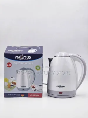 Maximus High Quality White ‘2l’ Electric Kettle (-Jv-Kt190 A)