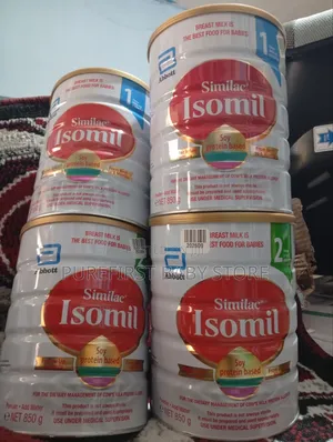 Isomil Lactose Free Soy Milk.