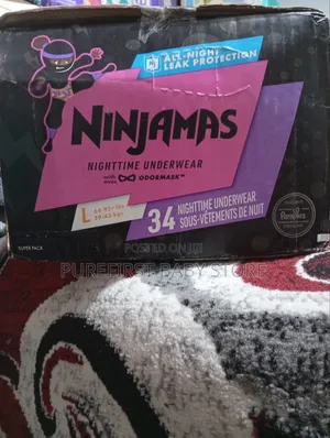 Ninjamas Nighttime Diaper Large.