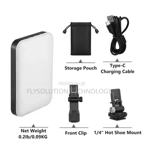 Mobile Phone Led Influencer Light Rechargeable 3 Mode Colour