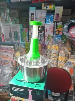 Stainless Steel Manual Hand Pat Blender Food Processor