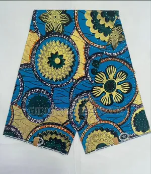 Embellished Ankara Fabrics 6yds Per Piece
